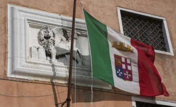 Italy Venice Museo Storico Navale -189 Maritime Museum at Campo San Biásio Façade section with