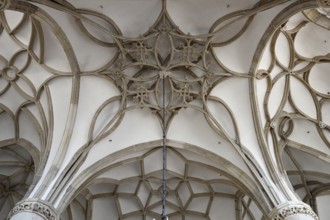 Cantilevered vault in the south aisle, St., Sankt, Saint