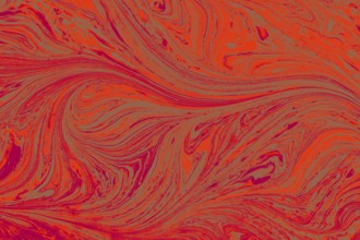 Ottoman Turkish marbling art patterns as abstract colorful background