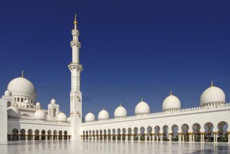 Sheik Zayed Mosque, Sheikh Zayed Mosque, Grand Mosque, Abu Dhabi, Middle East, Emirate, United Arab