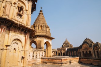 Lakshmi Narayan Mandir ancient ruins in Orchha, India, Asia