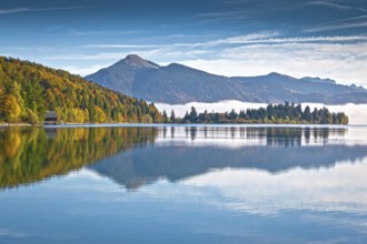 An image of the Walchensee in Bavaria Germany