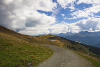 Amazing ski resort in Tyrolean Alps in autumn, Austria, Europe
