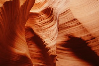 Sandstone waves and colors inside iconic Antelope Canyon, Arizona