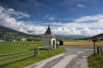Summer landscape around Werfen city, Austria, Europe
