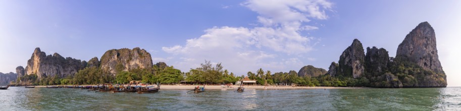 A panorama picture of Railay Beach West
