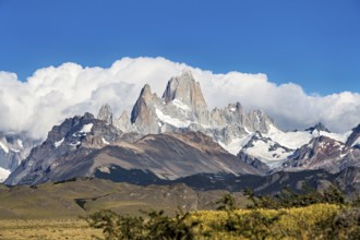 Mount Fitz Roy in Los Glaciares National Park, El Chaltén, Santa Cruz, Argentina, South America