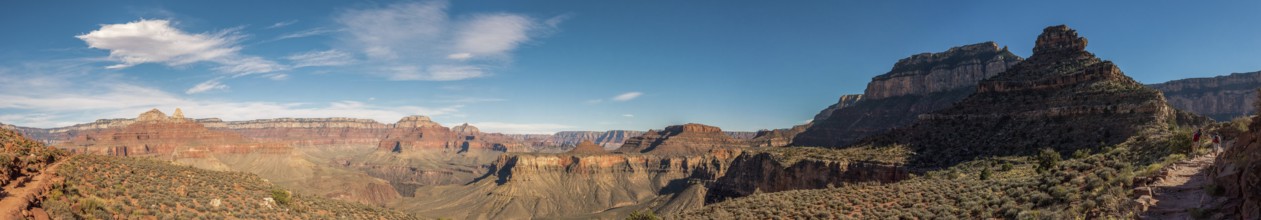 Scenic view on the Grand Canyon from South Kaibab Trail, Arizona, USA, North America