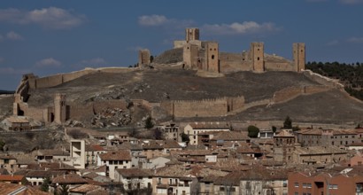 Spain Molina de Aragón Castle, general view from the south
