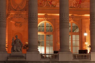 Facade of the Grand palais, Paris, Ile de france, France, Europe