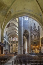 Toulouse Cathedral is a Roman Catholic church located in the city of Toulouse, France. Interior