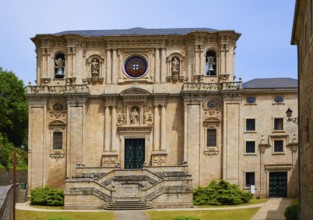 Samos monastery by the way of Saint James in Galicia Lugo