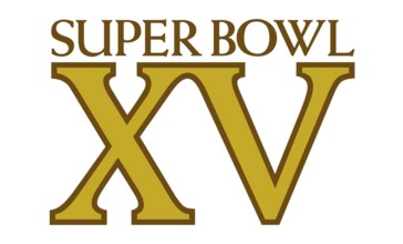 Super Bowl 15 Logo, Sports leagues, Logo