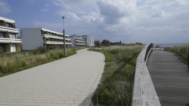 Baltic Sea promenade in Großenbrode