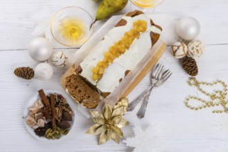 French Christmas cake