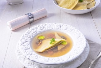 Delicious Swabian original! Maultaschen with traditional filling