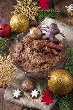 Fresh gingerbread dough