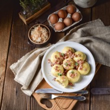 Pyzy are a type of polish dumpling