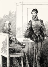 Antonio Montecatino with Eleonora d'Este, Torquato Tasso a play by Johann Wolfgang von Goethe