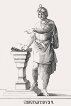 Constantine V, 718, 775, Byzantine emperor from 741 to 775