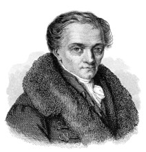 Johann Ludwig von Schedius, 1768 - 1847, German-Hungarian scholar, teacher and geographer, Portrait
