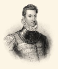 Sir Philip Sidney, 1554-1586, englischer Dichter, Höfling, Gelehrter und Soldat