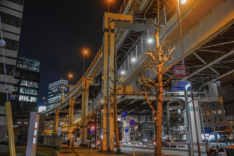 Metropolitan Expressway Kanagawa No. 1 Yokohane line. Shooting Location: Yokohama-city kanagawa