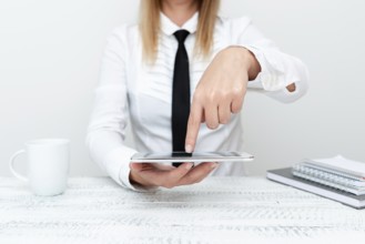 Developer Discussing Gadget Upgrade, Presenting Technical Specs
