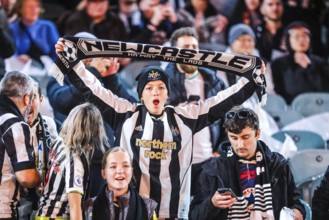 MELBOURNE, AUSTRALIA, MAY 22: Fans before Tottenham Hotspur play Newcastle United during the Global