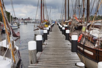 Old harbour, Kappeln, Schleswig-Holstein, Germany, Europe
