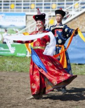 ULAN-UDE, RUSSIA - JULY 17: The 4th General Session of the World Mongolians Convention, July 17,