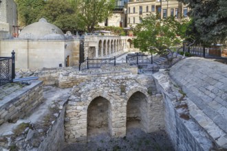 Haji Gayib bathhouse in Baku Old city, Azerbaijan, Asia