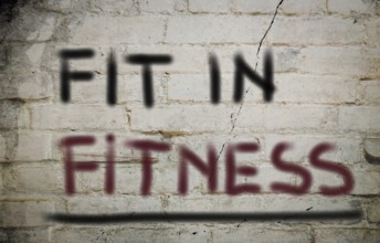 Fit In Fitness Concept