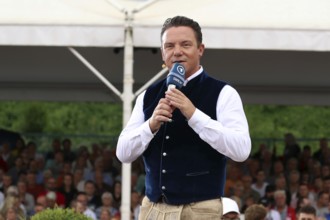 Stefan Mross (singer / presenter / entertainer) on the ARD TV programme Immer wieder sonntags,