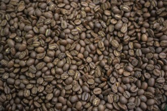 Coffee beans texture or coffee beans background