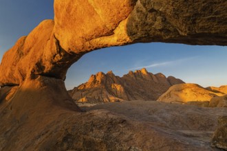 Arch in the Spitzkoppe area in Namibia