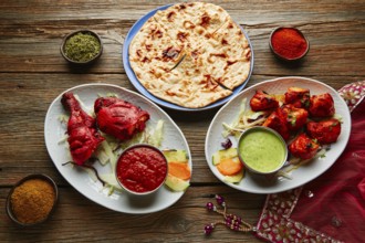 Chicken Tandoori and Chicken Tikka indian food recipes