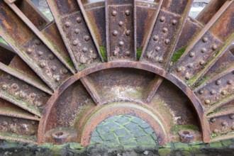 Details of 100 years old industrieal buildings
