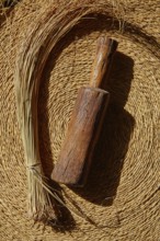 Esparto halfah grass used for crafts as cords basketry and espadrilles