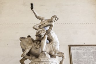 An image of Hercules Beating the Centaur Nessus