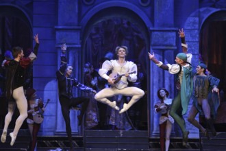 Sofia, Bulgaria - November 24, 2016: Artists of Moscow City Ballet are performing Romeo and Juliet