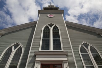 First Paris Church church located in Sandwich city, Cape Cod, Massachusetts, USA. New England