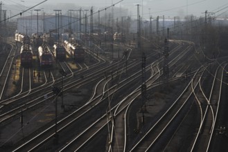 Hagen, marshalling yard in the Vorhalle district of Hagen