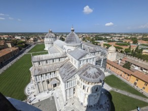 Cathedral and baptistery of Pisa, Italy, Europe