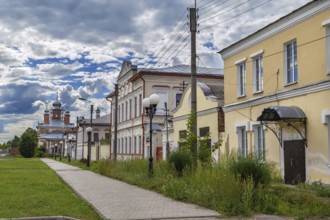 Street in Shuya city center, Russia, Europe