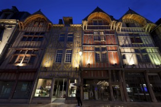 Architecture of Troyes, Aube Department, Alsace Champagne-Ardenne Lorraine region, France, Europe