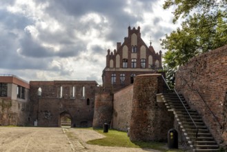 Historic old town centre of Torun in eastern Poland