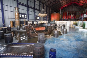 Exhibition Hall, Sugar Museum, L'Aventure du Sucre, Pamplemousses, Indian Ocean, Island, Mauritius,