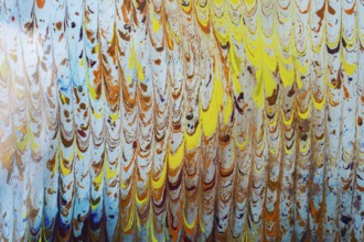 Abstract marbling art patterns in paint as background