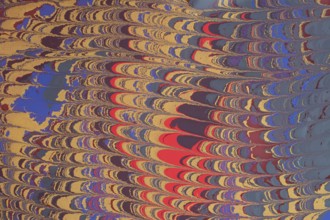 Abstract creative marble pattern texture. Traditional art of Ebru marbling